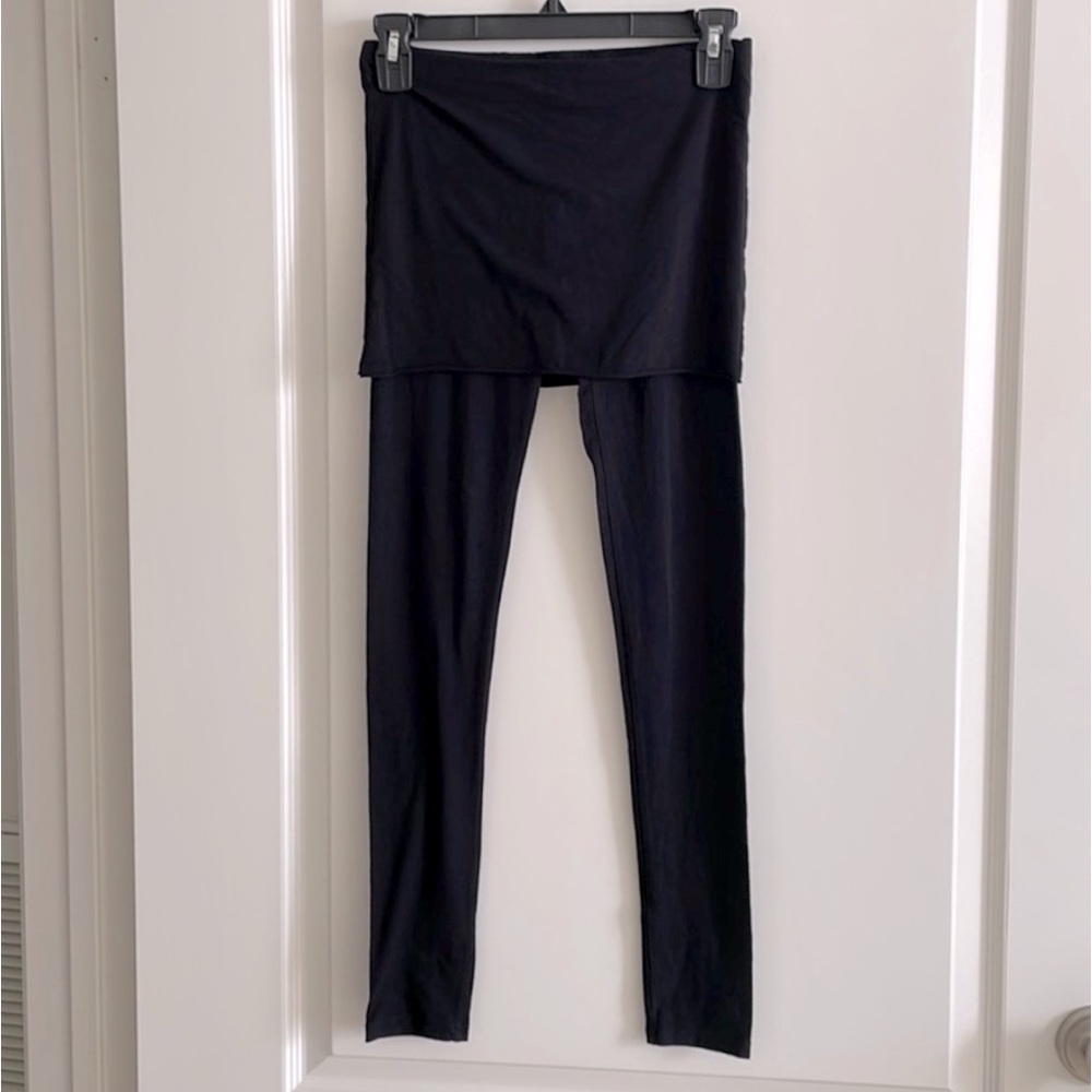 Splendid Fold Over Full Length Leggings
